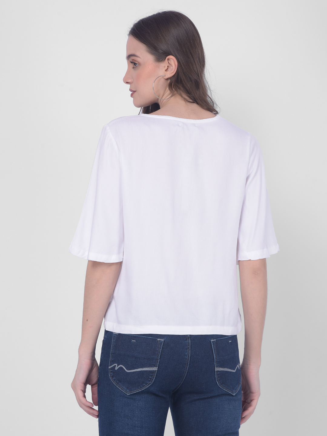 Numero Uno Women Solid White Top